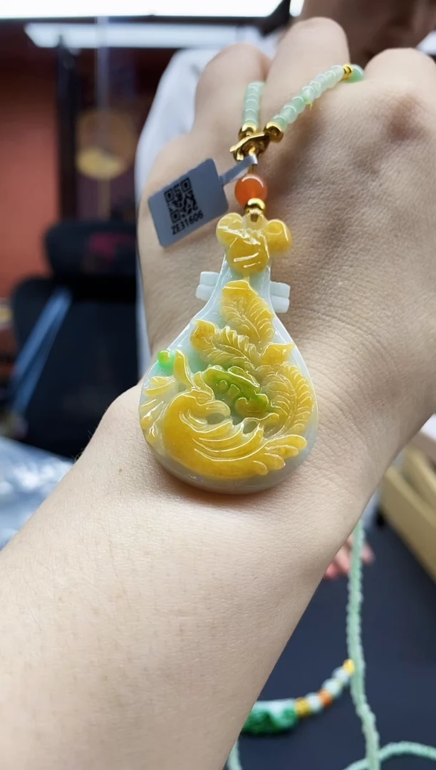 颈饰未镶嵌翡翠翡翠吊坠