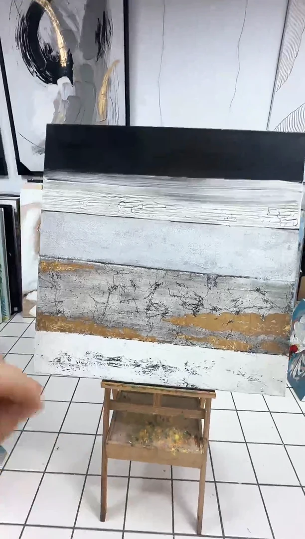 168现代艺术装饰画油画100cm*100cm