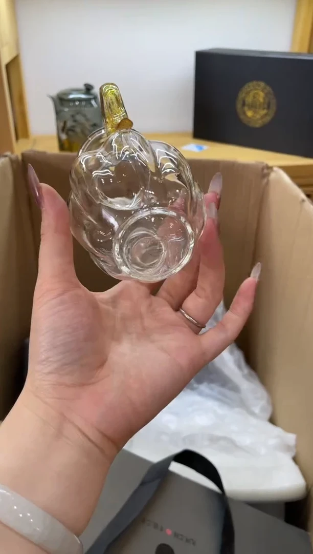 花艺公道杯黄色把手