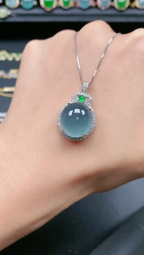 翡翠戒指银S925镶嵌1111111