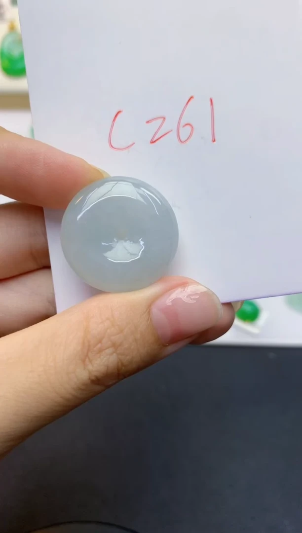 翡翠未镶嵌颈饰天然缅甸A货翡翠
