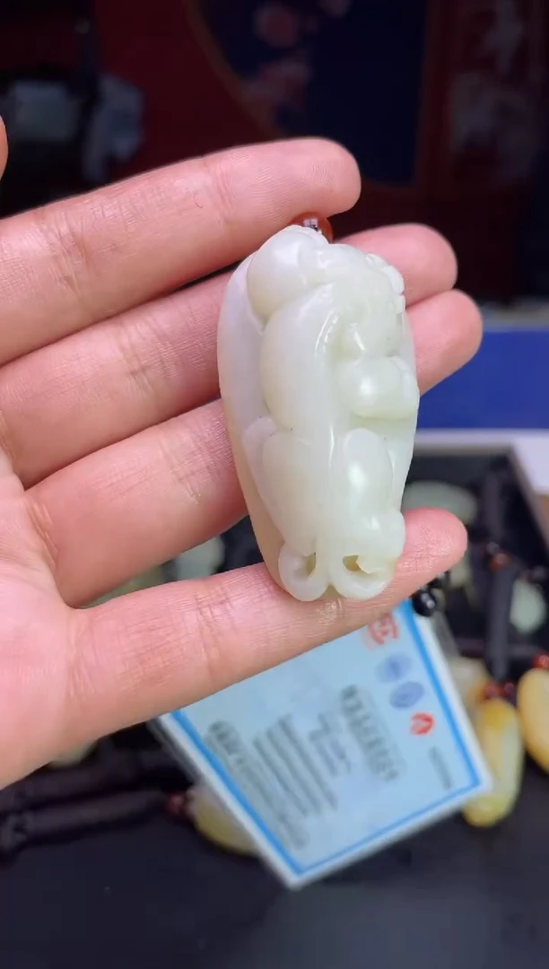 颈饰未镶嵌和田玉123