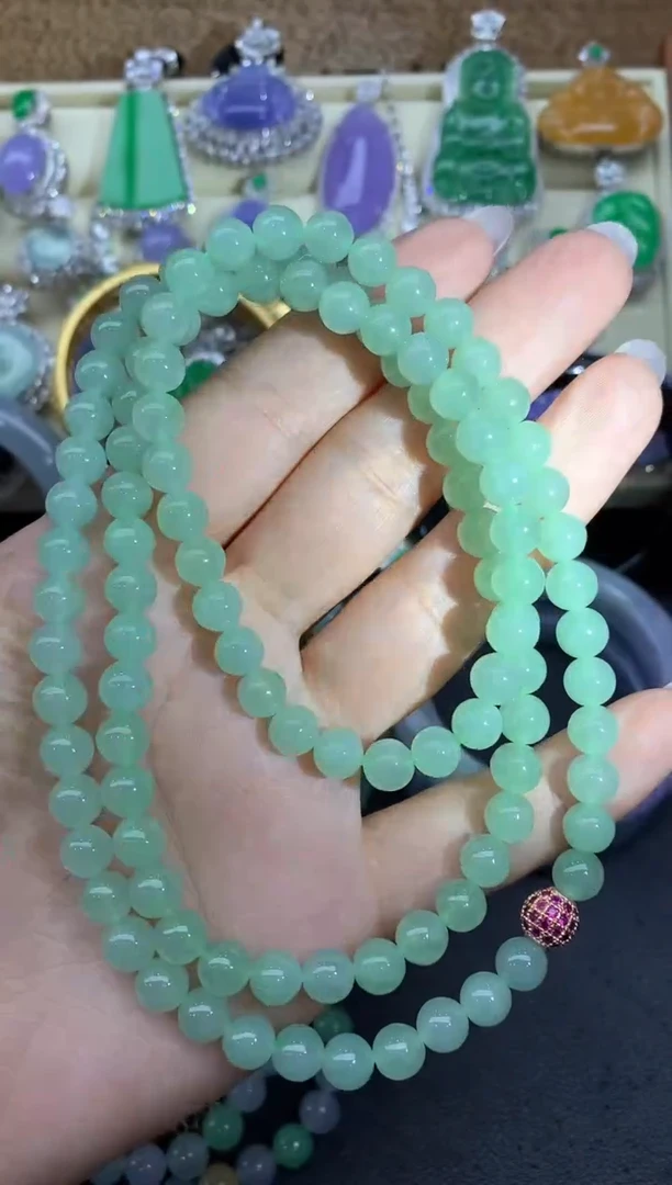 【闪购商品】翡翠手串未镶嵌381-中国好珍宝