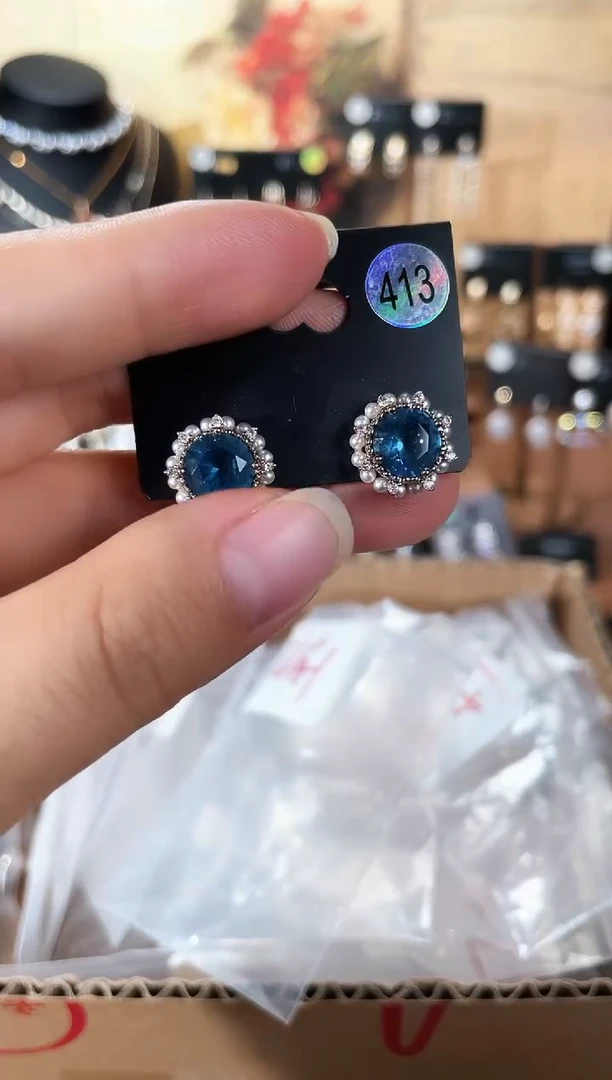 合金925银锆石里413
