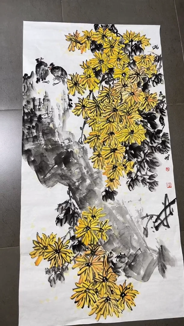 绘画韩江书画天悦-陈志明2 画