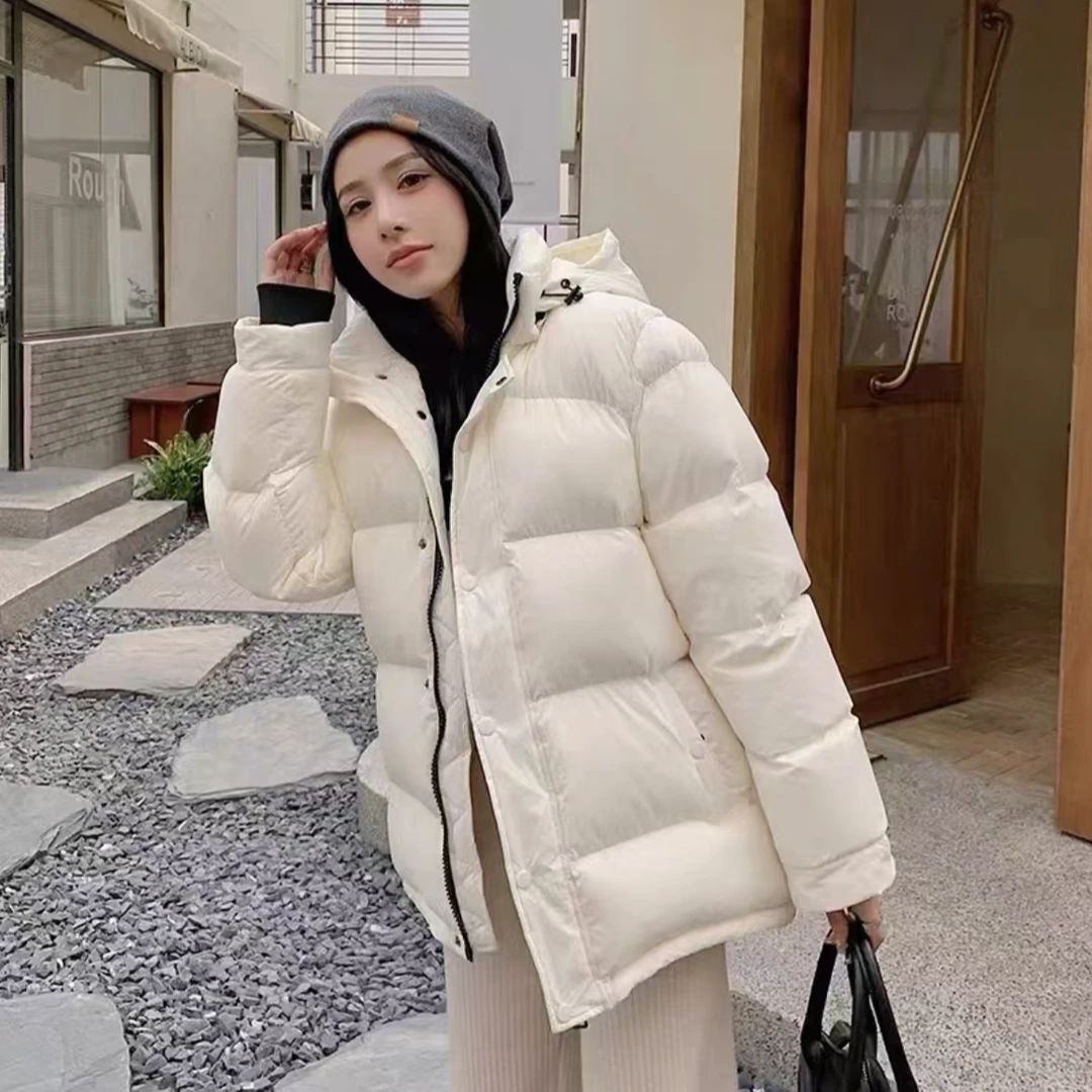 2024冬季新款短款羽绒服加厚男女同款-25