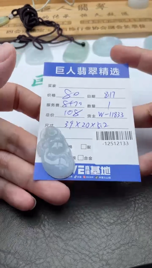 翡翠未镶嵌颈饰多人-12512133