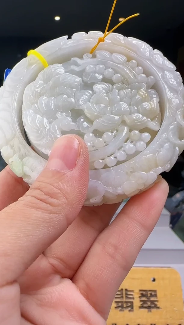 未镶嵌摆件翡翠HH@@960Q3J21152