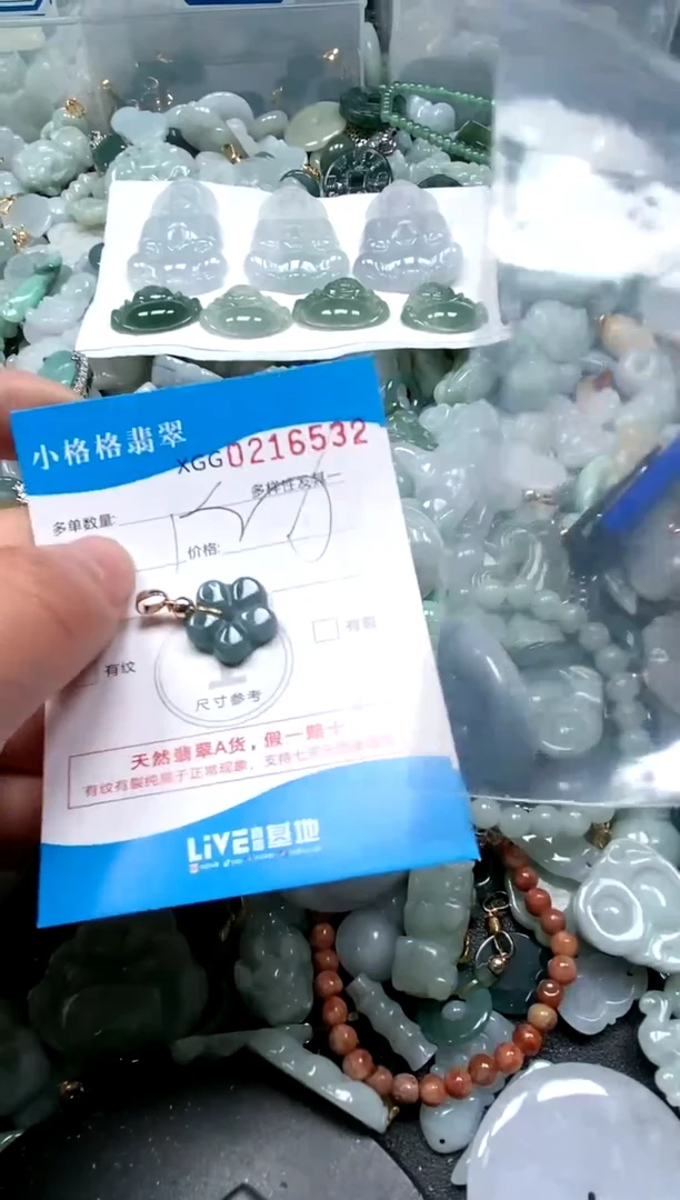 【闪购商品】翡翠颈饰未镶嵌闪购商品0216532