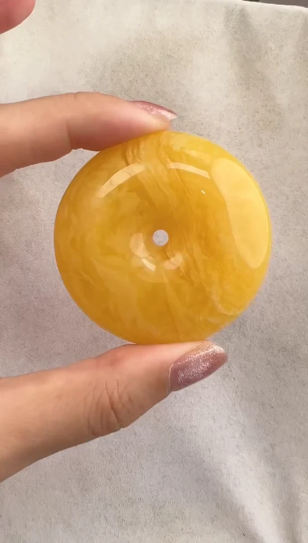 【闪购商品】琥珀裸石未镶嵌10122068-吊坠