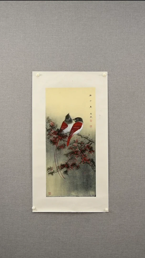 国画曲老师-花鸟-1.7平尺-01