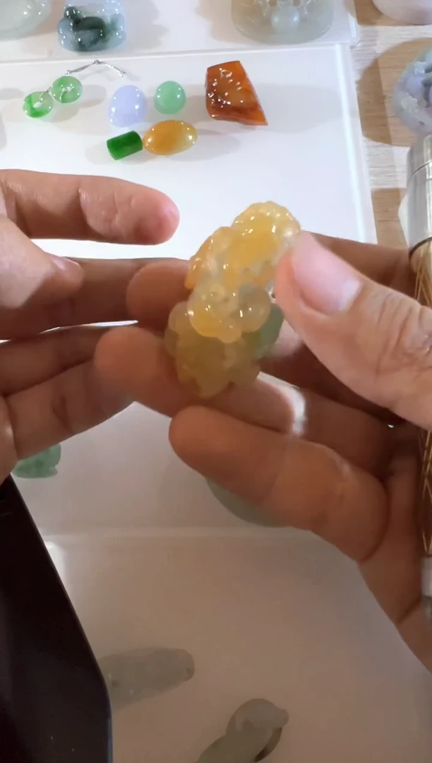 未镶嵌定制翡翠挂件