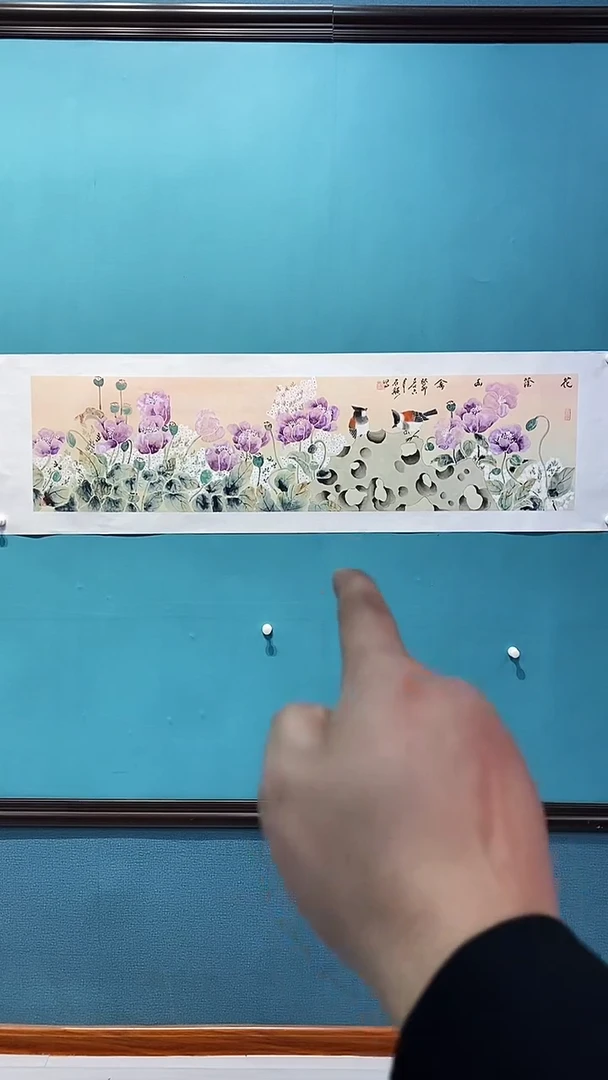 国画画都展厅明德老师国画作品10