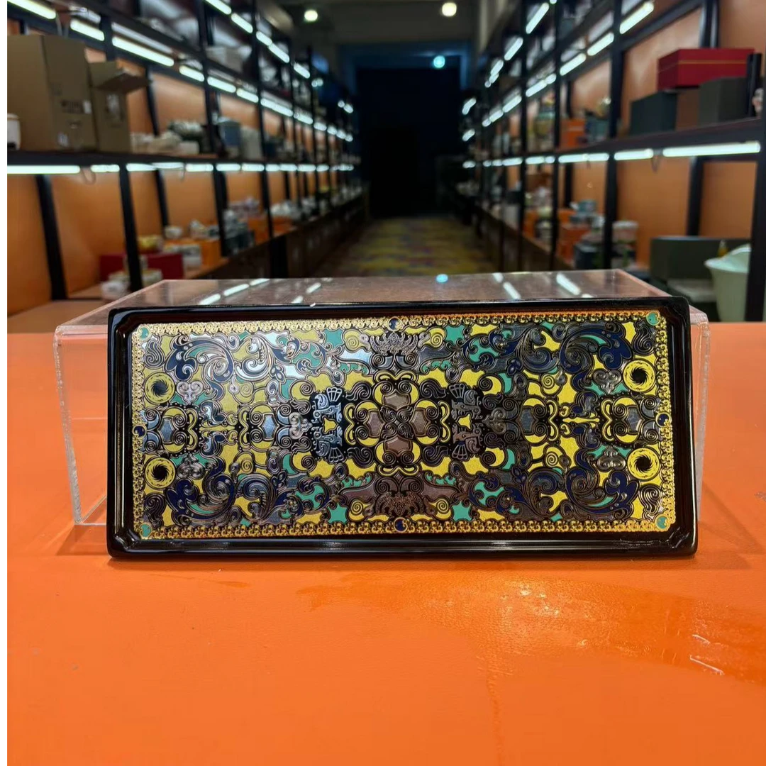 秋香茶具 敦煌壶承复古家用简约两用茶道干泡盘-4966