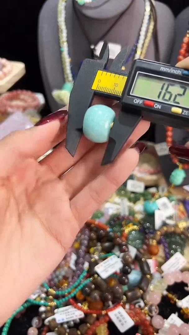 【闪购商品】针钠钙石（海纹石）颈饰银S925镶嵌吊坠