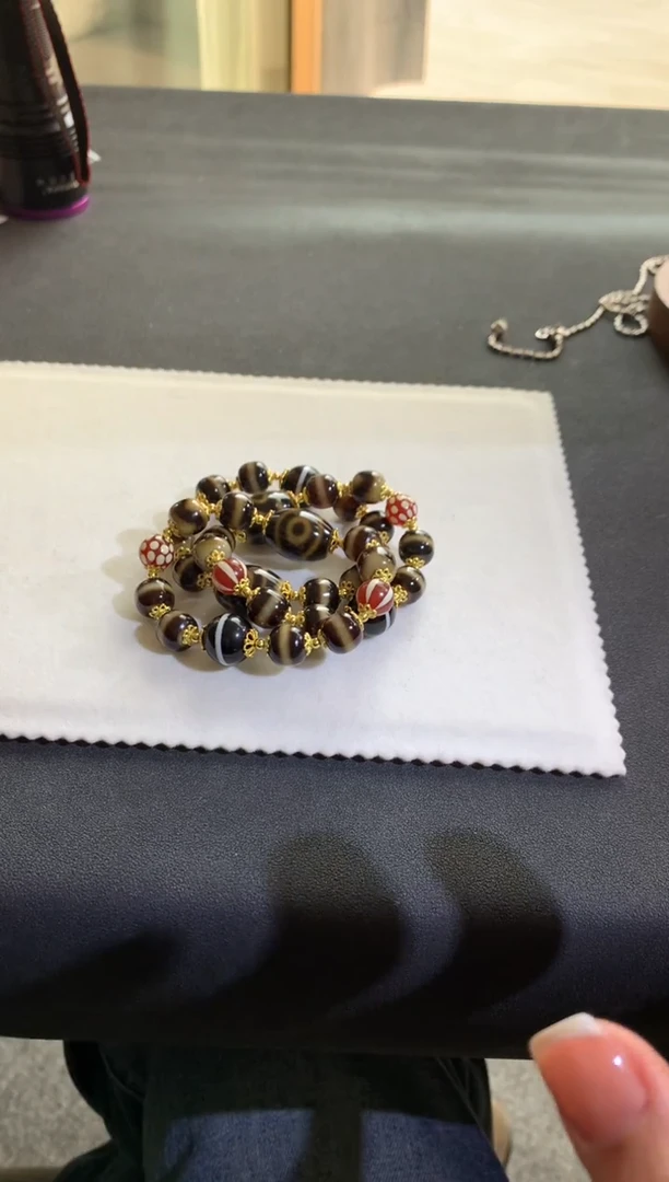 【闪购商品】玛瑙/玉髓手串未镶嵌玛瑙手串F835多样性发一