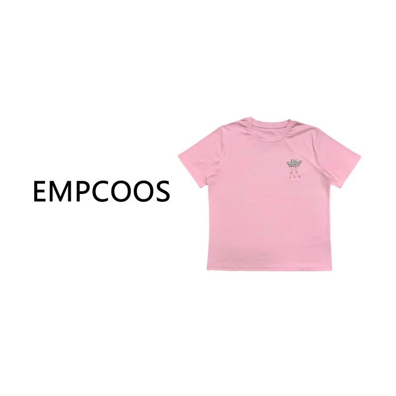 夏季百搭纯色显瘦简约圆领短袖T恤22581