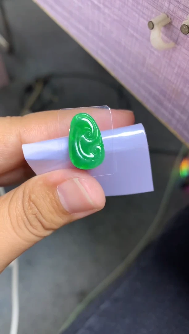 未镶嵌定制翡翠毛货