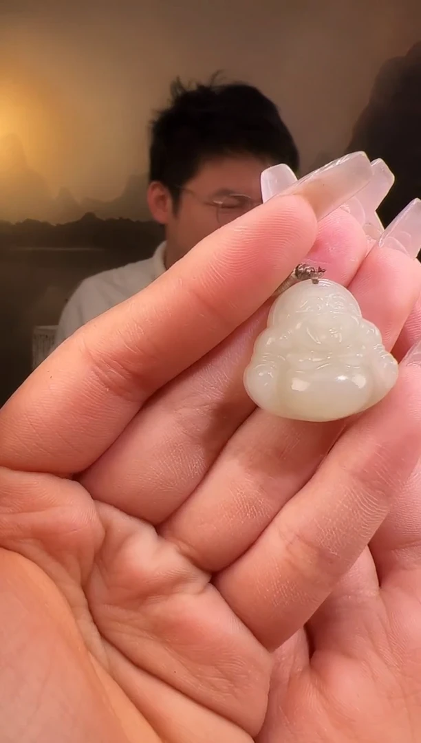 【闪购商品】和田玉颈饰未镶嵌佛公多样性发642