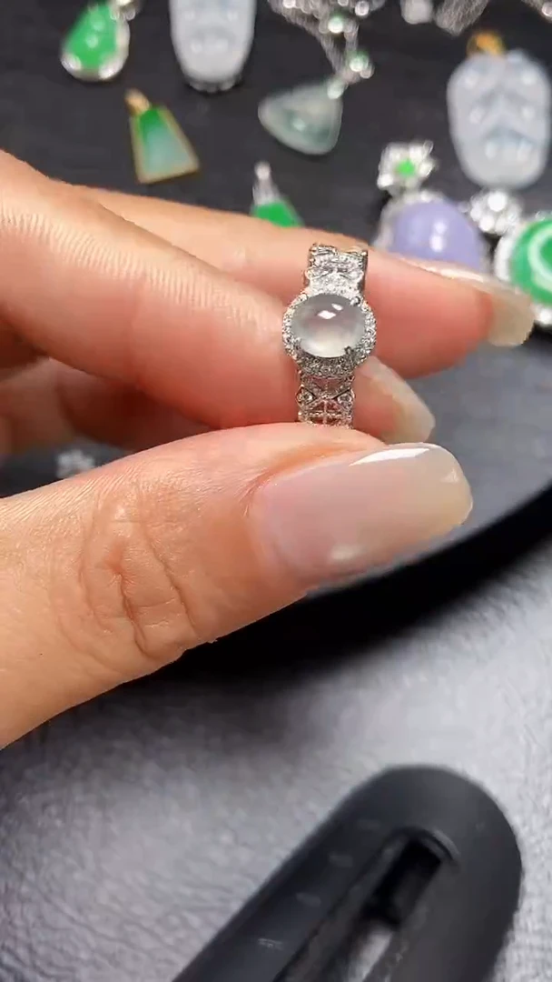 未镶嵌戒指翡翠1709