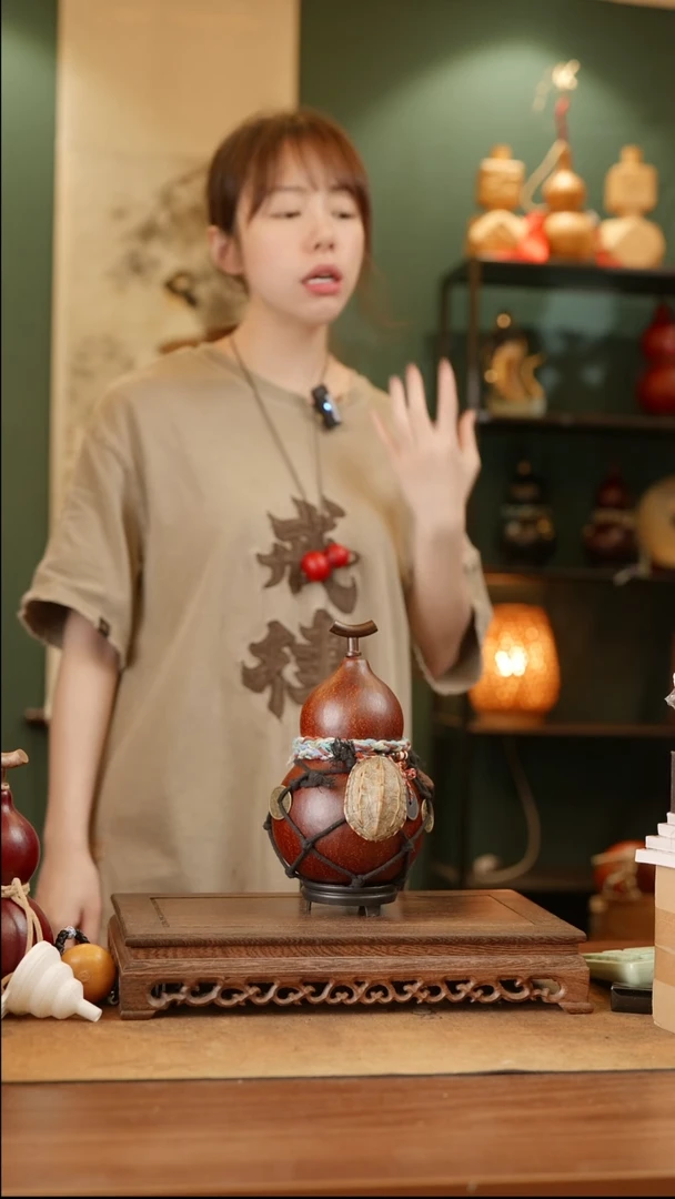 480号精品天然大漆酒葫芦一物一拍~