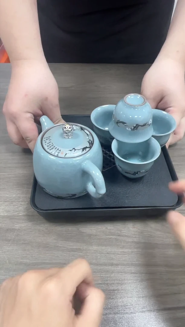 摆件青韵瓷华陶瓷56546