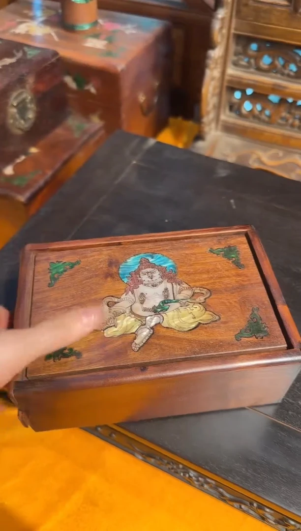 【闪购商品】木木艺坐财神机关盒108.8888