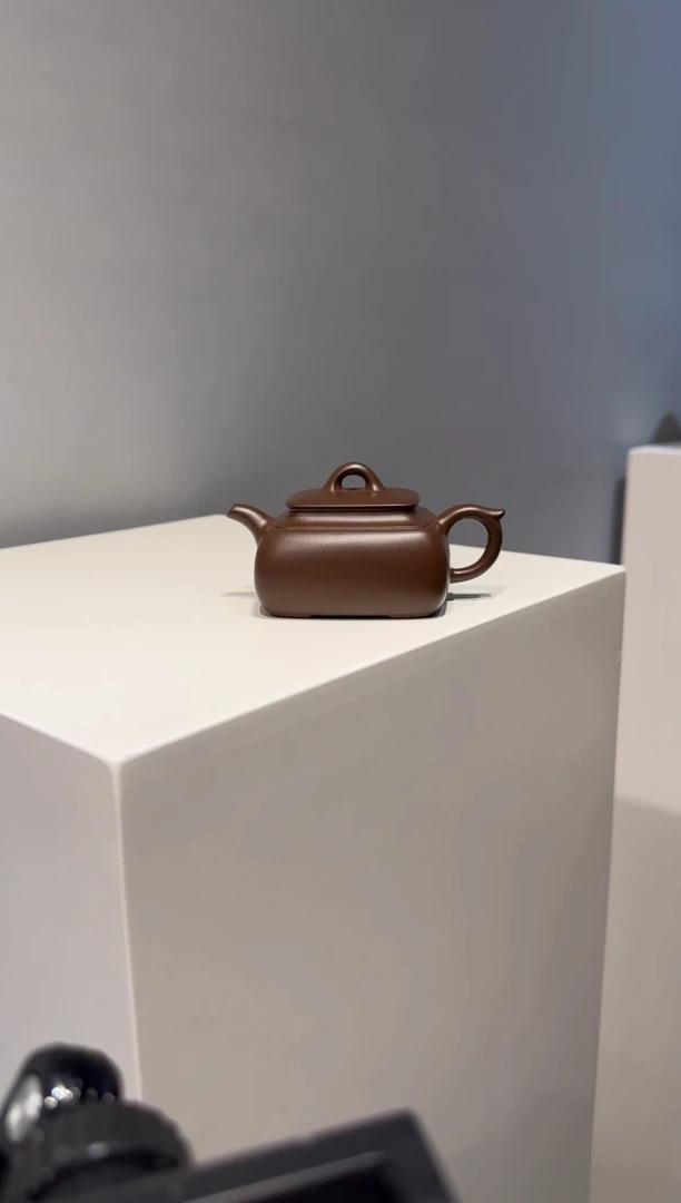 茶壶紫砂明*长四方紫砂壶