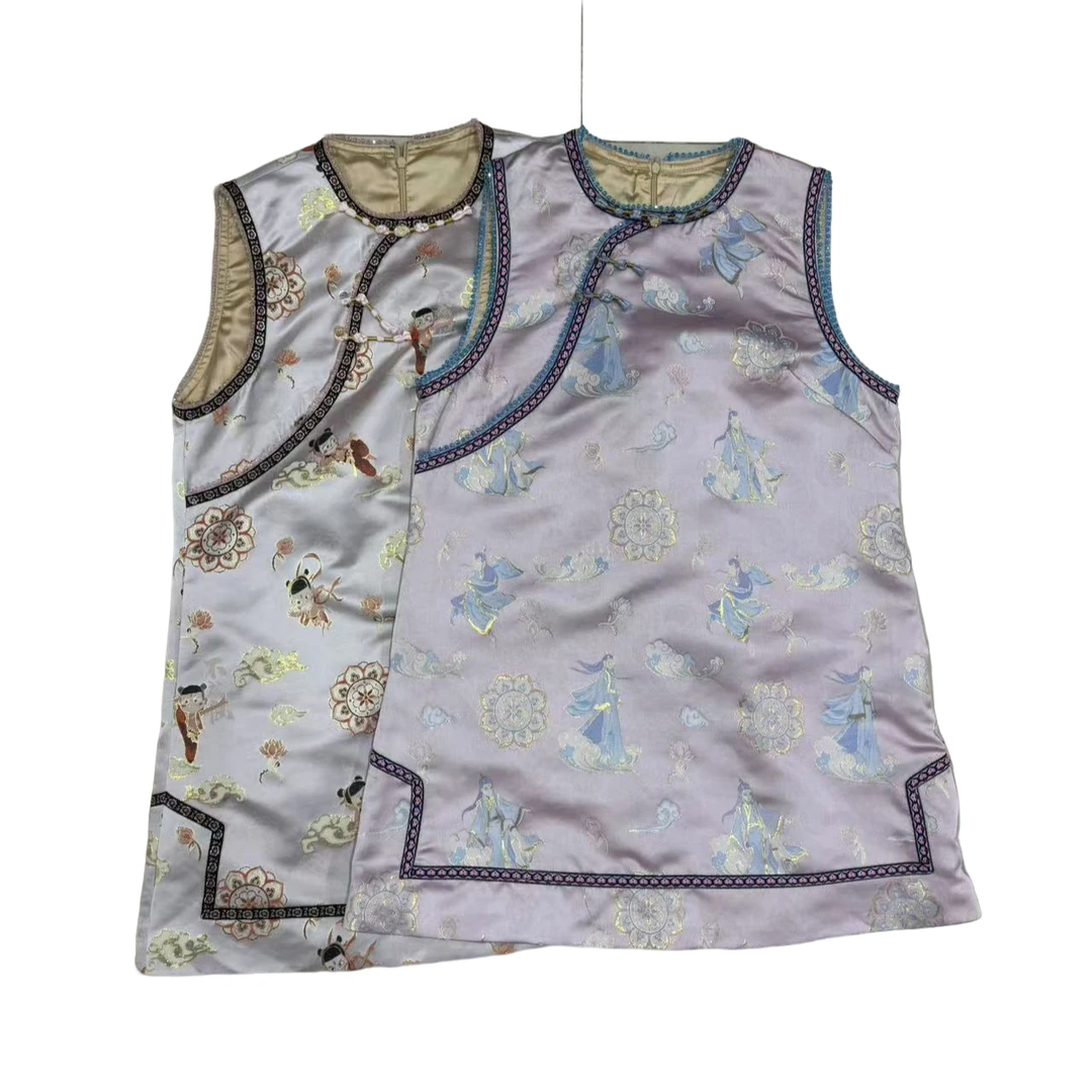 9888新中式长款马夹