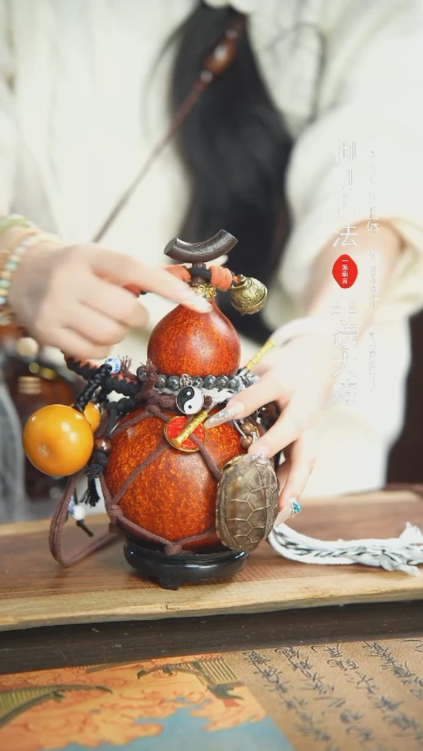 【闪购商品】175号精品大漆酒葫芦防腐防渗装水茶酒