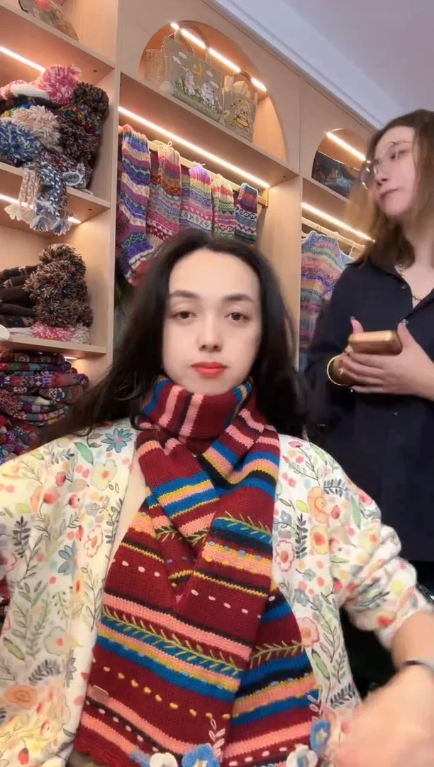 美利奴细羊毛围巾