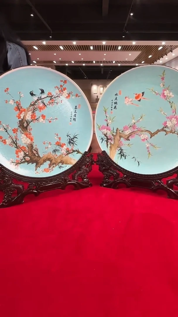 摆件宁勤征/陶瓷/摆件/链接/E956