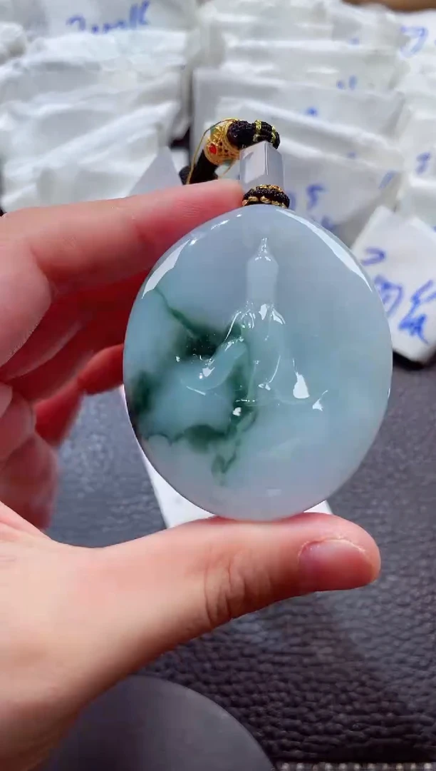 颈饰未镶嵌翡翠00003877观音