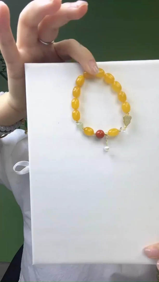 手链蜜蜡未镶嵌XR12蜜蜡手链