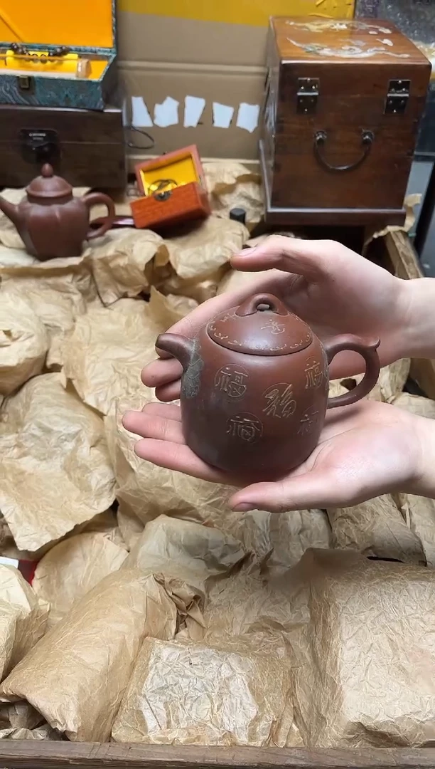 茶壶紫砂八号甄选八号甄选