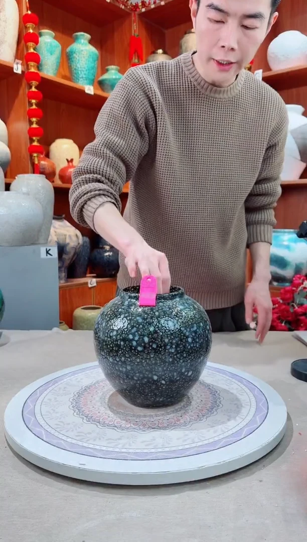 【闪购商品】瓶孤品 微瑕陶瓷花瓶 无花 a276