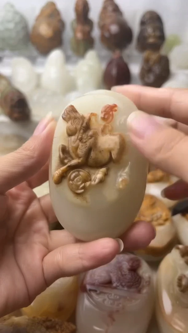 石材方解石棉纹正常不退换牛