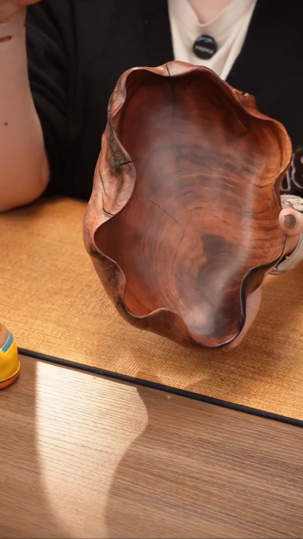 23号云小屋紫柚木果盘