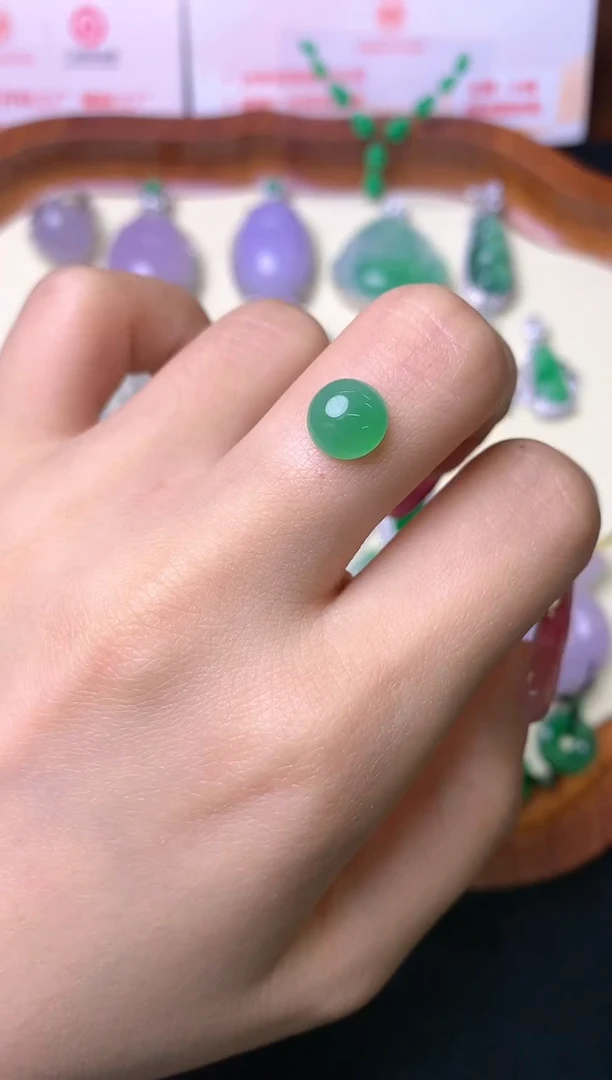 【闪购商品】定制翡翠未镶嵌裸石（镶嵌定制）