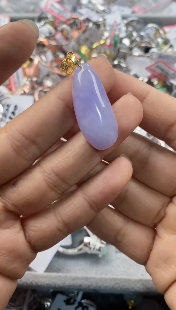 未镶嵌戒指翡翠555---3