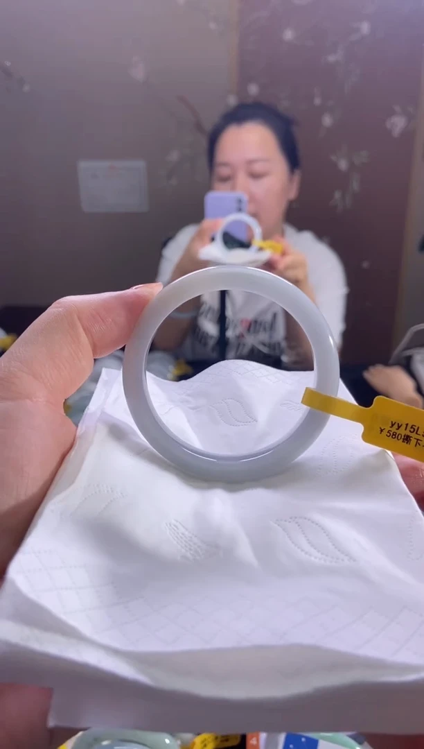未镶嵌手镯翡翠52.8圈口d