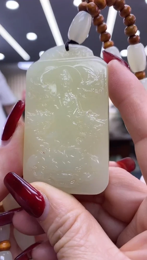 【闪购商品】和田玉观音未镶嵌多样式发货随机发一