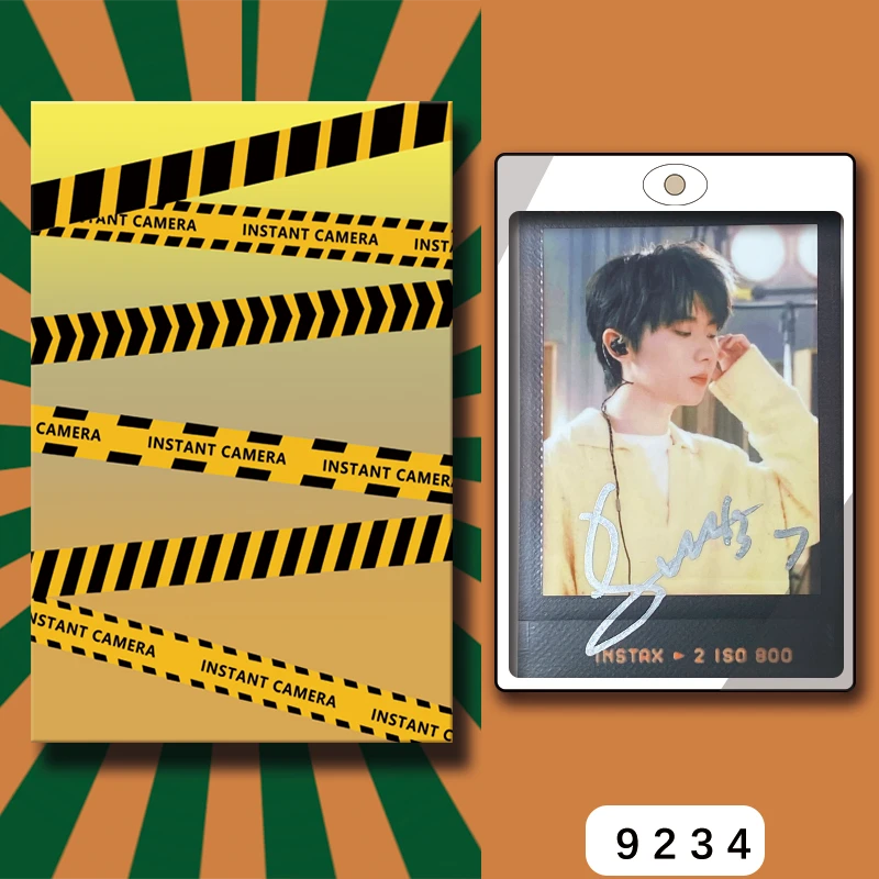 D9234【马嘉祺】 正品拍立得照片 黑金