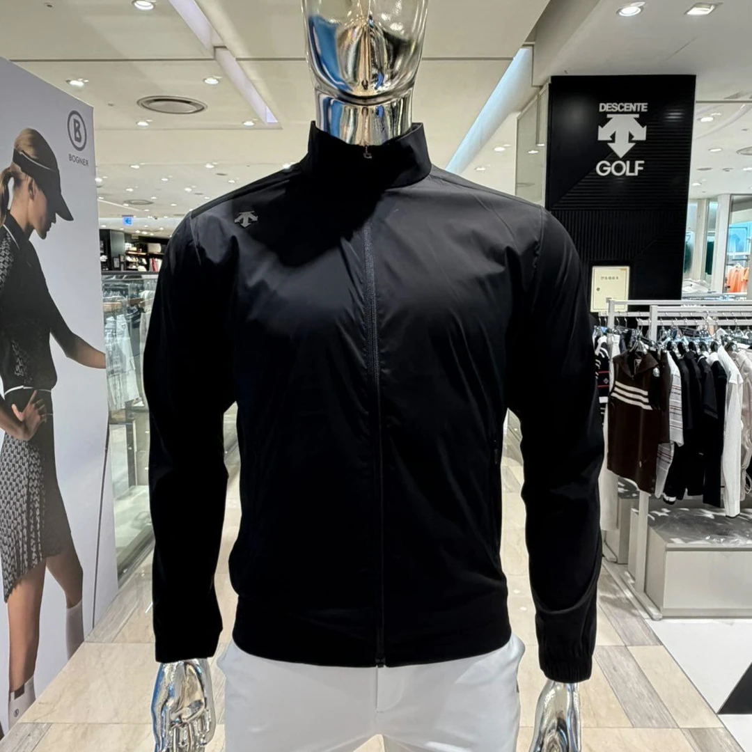DESCENTE/迪桑特高尔夫运动外套拉链户外软壳男女外套DQ21MFBL4Y
