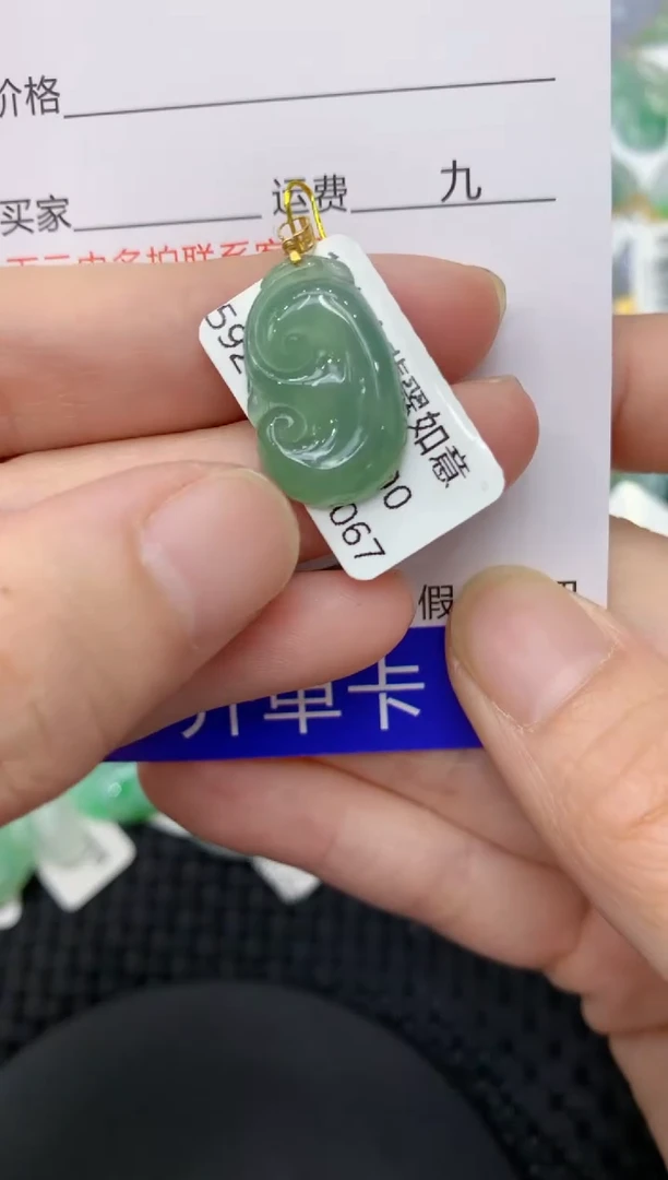 【闪购商品】翡翠颈饰18K金镶嵌11111111