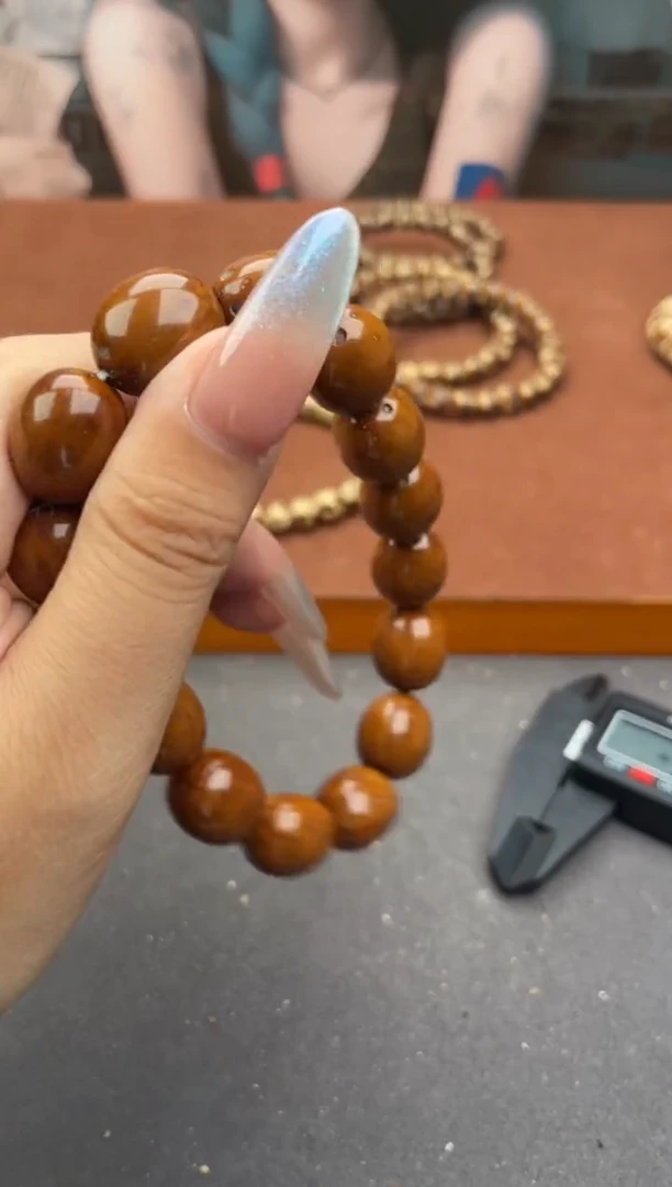 紫金鼠吊坠24号手串