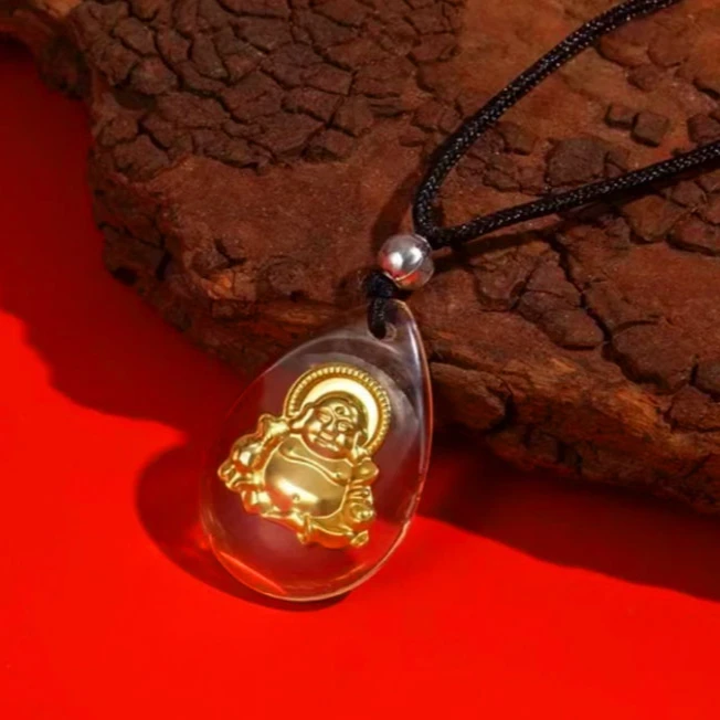 【新年福利】佛吊坠精美百搭新款镶嵌项链