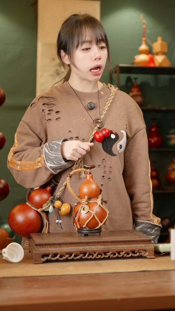 13号精品天然大漆酒葫芦一物一拍~