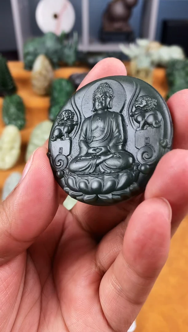 颈饰未镶嵌和田玉1