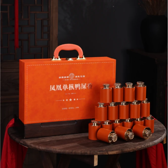 橙色手提18小罐 凤凰单枞礼盒装